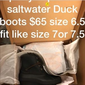Sperry Saltwater Duck boots